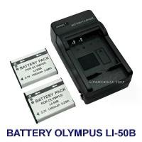 ราคา LI-50B \ LI50B Battery and Charger For Olympus 810UZ,Stylus 1030,Tough TG-870 iHS,VR-370,SP810,X-Z1,X-Z10,SZ15,SZ-20 สปอตสินค้า (1733213553850091356)