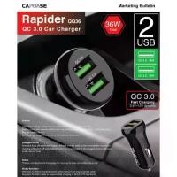 ราคา CAPDASE Fast Charge - Car Charger 2USB / รุ่น Rapider QQ36 หัวชาร์จในรถ 2ช่องUSB ชาร์จเร็ว 36W (1733155170311701526)