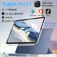 ราคา 【แท็บเล็ต】2025ใหม่ Pro11 12.0 นิ้ว แท็บเล็ต ของแท้ 4g/5G แท็บเล็ตโทรได้ RAM16GB ROM1TB แท็บเล็ตของแท้ (1733236402720572904)