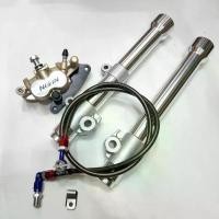 ราคา กระบอกโช้คกลึงเงา CNC เกรดA + ปั๊มโลโก้นิชชิน ปาดหน้า + สายเบรคเซิน หัว90 เวฟ125ไฟเลี้ยวบังลม , เวฟ125R , เวฟ125S แปรง แต่งหน้า พก พา (1734163850311337713)