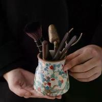 ราคา ชุดอุปกรณ์พิธีชงชาสไตล์จีนใหม่ ดอกพลัมทองคำ เตาเผา Ru ชุดอุปกรณ์พิธีชงชาหกสุภาพบุรุษ มีดชงชา เข็มชงชา กาน้ำชา แปรง อุปกรณ์ชงชา (1733519564427331034)