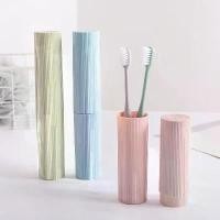 ราคา กล่องใส่แปรงสีฟันแบบพกพา 2-5 ชิ้น กล่องเก็บแปรงสีฟันสำหรับเดินทาง ใส่กล่องใส่แปรงสีฟัน หลอดฟัน แปรงสีฟัน สามารถใช้เป็น (1730205460907985216)