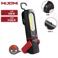 ราคา Mijomi W20 โคมไฟ LED COB แม่เหล็ก ขนาดเล็ก แบบพกพา ชาร์จ Type C สําหรับซ่อมแซมรถบรรทุก รถยนต์ คําแนะนําผลิตภัณฑ์ใหม่ของเดือนนี้ หน้า ไฟ ไม่รับประกัน ไฟสปอร์ตไลท์พกพา ไฟแบบพกพา (1732904089114871757)