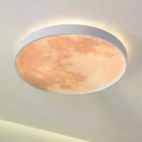 ราคา โคมไฟเพดานมูนสร้างสรรค์ LED, สไตล์โมเดิร์น, สำหรับห้องเด็กและห้องนอน, โคมไฟเพดานทรงกลม, ตกแต่งบ้านในร่ม, โคมไฟ, เหมาะสำหรับแสง (1730488289530579124)