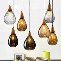 ราคา โคมระย้า LED, โคมระย้า, ไฟเพดาน, ไฟเคาน์เตอร์, โคมระย้าทรงกลมแก้วลายน้ำ, เหมาะสำหรับร้านอาหาร, โคมไฟ (1731946179295415019)