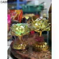 ราคา โคมดอกบัว (คู่) เปลี่ยนสี ใส่ถ่าน โคมไฟ (1734403793906861817)