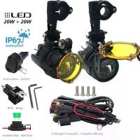 ราคา ไฟ LED สปอตไลท์มอเตอร์ไซค์, สวมใส่ได้แบบสากล, ไฟตัดหมอก, โคมไฟ LED ดัดแปลง Motorcycle ไม่รับประกัน ไฟเขียว (หนึ่งคู่) ไลท์บาร์และไฟส่องสว่าง รถ ไฟหน้า ไฟเลี้ยว (1731006966226848162)