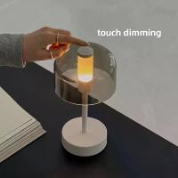 ราคา โคมไฟศิลปินวินเทจสำหรับบ้าน, โคมไฟข้างเตียงในห้องนอน, โคมไฟ LED ป้องกันดวงตาสำหรับโต๊ะทำงาน, ชาร์จ USB ได้, สามอุณหภูมิสี แสงอุ่น/กลาง/ขาว - ของขวัญที่สมบูรณ์แบบสำหรับคริสต์มาส, (1733765806227031054)