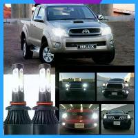 ราคา ไฟ LED สีขาว 2 ชิ้น 6000K X7 4 ด้าน โคมไฟ NW ไฟหน้า สำหรับ Toyota Hilux Vigo/ Revo 2005-2016 2017 (ไฟหน้า) ไฟขนาดเล็ก (1732629777120724226)