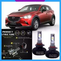 ราคา ชุดไฟหน้า, 2 ชิ้น, ไฟ LED สีขาว 6000K S1, โคมไฟ NW, สำหรับ Mazda CX-3 (DK) 2015-2023 (ไฟหน้า), ขนาดเล็ก, เหมาะสำหรับไฟ (1732631012098475266)