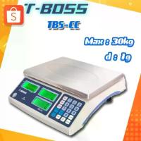 ราคา ตาชั่งนับจำนวนเเบบตั้งโต๊ะ 30 กิโลกรัม ค่าละเอียด 1 ยี่ห้อ T-BOSS รุ่น TBS-CC (1733661560760599982)