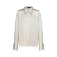 ราคา G2000 เสื้อเชิ้ตแขนยาวผ้าซาตินสีเบจ Satin shirt เสื้อทำงานสำหรับผู้หญิง (1734355063397386146)