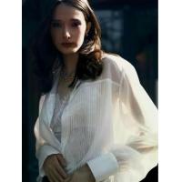 ราคา เสื้อเชิ้ตพลีทสีขาว Timeless Pleated Shirt | เสื้อผู้หญิงทำงาน ผ้าพรีเมียม เนื้อซาตินเงา ทรงสวย เรียบหรู (1733645162021225797)