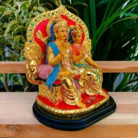 ราคา 【​5000+ คนซื้อแบรนด์นี้แล้ว】 พระแม่ลักษมี พระนารายณ์ งานชุบทองจากจีน สูง 16 ซม บูชาเสริมความรักความสามัคคีภายในครอบครัวและโชคลาภเงินทอง T (1733535323663992502)