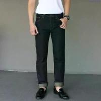 ราคา xzw117shop Golden Zebra Jeans กางเกงยีนส์ชายขากระบอกเล็กผ้ายืดฟอกสีสนิมดำ จัดส่งเฉพาะจุด (1733676726132115284)
