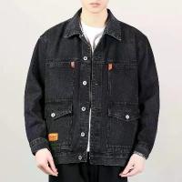 ราคา Jacket Jeans 8008 เสื้อยีนส์ชาย แจ็คเก็ตยีนส์ มีกระเป๋าด้านใน เสื้อยีนส์แขนยาว เสื้อเชิ๊ตชาย เสื้อกันหนาว เทา ดำ และยีนส์ (1733833536021235288)