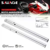 ราคา SAV Motorcycle Handlebars For DUCATI PANIGALE 899 959 1199 1299/S Motorcycle Accessories Superbike Steering Wheel Faucet (1734384035029746950)