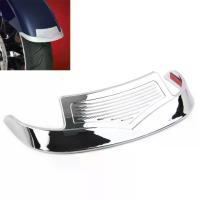 ราคา ✥YJ Chrome Motorcycle Front Fender Accent Trim Decoration Accessories For Harley Davidson FLH models Road King Custom FLH❈ (1733562435427992576)