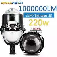 ราคา EAGLEVISION 2.5 Inch Bi Projector Headlight LED Mile Lighthouse Lenses for Hella LED Lights H4 H7 9005 9006 Car Accessories (1733796020879459717)