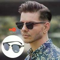 ราคา HiG 5253 Collection Sunglasses UV400 แว่นกันแดด ทรงคลับมาสเตอร์ Club Master (1734353271953589319)