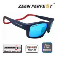 ราคา แว่นกันแดดกรอบโลหะใหญ่แว่นกันแดดแม่เหล็กทรงสปอร์ต ZEEN PERFECT- High Quality Magnetic Sport Sunglasses (1734403576061854909)