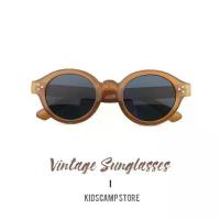 ราคา Vintage Sunglasses แว่นตาวินเทจ แว่นเด็ก กันuv ถนอมสายตามาทั้งหมด4สีค่า (1734353232250504684)