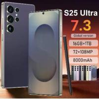 ราคา 【รับประกัน 1 ปี】S25 Ultra 5G 7.5นิ้ว โทรศัพท์มือถือ รองรับ2ซิม Smartphone 4G/5G โทรศัพท์สมา แรม16GB รอม1TB โทรศัพท์ถูกๆ มือถือราคาถูกๆ โทรศัพท์สำห รับเล่นเกม โทรสับราคาถูก โทรศัพ (1732618962607113640)