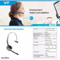 ราคา หูฟังไร้สาย ไมค์ตัดเสียงรบกวน Mono Bluetooth Headset VT9200BT เชื่อมมือถือ-Notebook ได้พร้อมกัน (1733674120072562340)
