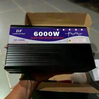 ราคา DF6000W วัตต์เต็ม ล้าน% อินเวอร์เตอร์ Inverter แปลงไฟรถยนต์ 24v to 220v เครื่องแปลงไฟ ตัวแปลงไฟ WE POWER MAX (1731351094261287927)