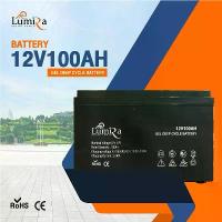 ราคา Lumira แบตเตอรี่โซล่าเซลล์ Solar Power Battery 12V100AH (1731453125017045859)