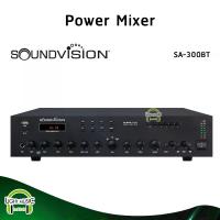 ราคา Power Mixer Soundvision SA-300BT 300W เพาเวอร์มิกเซอร์ 7 ช่อง มี Volt Line 70/100V Bluetooth Mono 5 ช่อง Stereo 2 ช่อง (1731218789509466109)