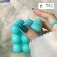 ราคา พร้อมส่ง สีทาเล็บกึ่งเจล U-DELI U-674 Flash Light Vegan Nail Polish สีกึ่งเจลกลิตเตอร์แฟลช ไม่อบ กากเพชรแน่น เล่นแสงสวย วิ้งระยิบระยับ พร้อมส่ง (1734422001249977542)