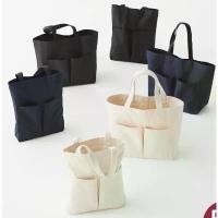 ราคา ของแท้ /พร้อมส่ง กระเป๋าผ้าฝ้ายออร์แกนิก (Organic Cotton Muji Tote Bag) และผ้าโพลีเอสเตอร์ กระเป๋ารักษ์โลกมูจิ (1733766515200460648)