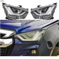 ราคา Zhaowenzuo'Shop แบบพกพา ไฟหน้า Isuzu DMAXไฟหน้า for ISUZU D-MAX ปี 2020-2023 (รวมถึงหลอดไฟและชุดสายไฟ) (1733029616611984691)