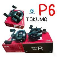 ราคา รอกหยดน้ำ takuma-P6 อัตรารอบ 8.0:1 น้ำหนัก190กรัม มีเสียงปลาลาก Sports ออกกำลังกาย รอกตกปลา รอกหยดน้ำ รอกเบส รอกเบท รอกตีเหยื่อเบา (1729930341065525263)