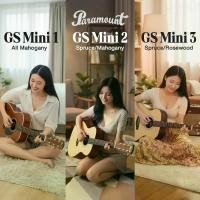 ราคา Hot กีต้าร์โปร่ง 36 นิ้ว สไตล์ Taylor GS Mini แบรนด์ Paramount GS Mini Travel Guitar (1732731885452559647)