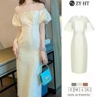 ราคา ชุดสตรี, ZYHT EraVogue, ชุดครีม, ชุดเดรสแขนพัฟสีดำและสีเทา, ชุดทำงาน, ชุดเดรส Hiso, ชุดเดรสวินเทจ, ชุดเดรสปาร์ตี้, ชุดราตรี, 21288 (1733557733210097428)