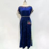 ราคา เดรส Rhinestone แฮนด์เมด, BA, วัสดุกำมะหยี่สีน้ำเงิน, สไตล์ฤดูใบไม้ร่วงและฤดูหนาว, สไตล์สังคม, เดรสยาว, ระดับไฮเอนด์และราคาไม่แพง, หรูหราและสง่างาม, อเนกประสงค์, แฟชั่น ชุดเดรส (1732312239016807284)