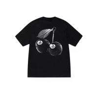 ราคา เสื้อยืด Stussy เชอร์รี่ สีดำ/ขาว (1733572163895002799)