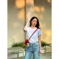 ราคา Pela.bkk Airy top เสื้อยืด T-shirt เสื้อคอกลม เสื้อดำ เสื้อขาว (1734311735837755377)