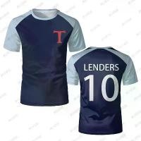 ราคา เสื้อยืดลายอนิเมะใหม่ฤดูร้อน กัปตันซึบาสะ เสื้อยืด LENDERS ระบายอากาศได้ดี เสื้อยืดคอสเพลย์ เสื้อยืดลำลองสำหรับวิ่งและเล่นกีฬา สำหรับเด็ก/ผู้ใหญ่ (1734398194432116717)