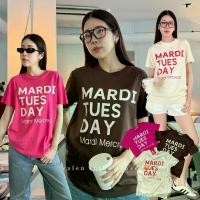 ราคา ส่งด่วน VALEN MD T-shirt เสื้อยืด งานสกรีนลายแบรนด์ โทนสีละมุน สวัสดิการสด (1734417628122154623)