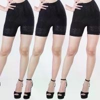 ราคา Onami Fit bra Long Panty แพ็ค 3 ตัว ( โอนามิ ฟิตบรา กางเกงขาสั้น 3 ตัว คละสี ดำ/ครีม ) คลังสินค้า (1733736988636382496)