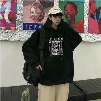 ราคา เสื้อฮู้ด Lenbach [จุด ilippine] ผู้หญิงเกาหลีแฟชั่นเสื้อฮู้ดพิมพ์ลายการ์ตูนหลวม Oversize แขนยาวเสื้อกันหนาวมีฮู้ด (1729940881450043654)