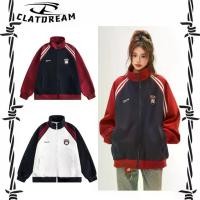 ราคา 2026เสื้อแจ็คเก็ตผู้ชาย ECLATDREAM คอตั้งแบบอเมริกัน มีซิป เสื้อคาร์ดิแกน เสื้อสเวตเตอร์ สไตล์ฤดูใบไม้ผลิและฤดูใบไม้ร่วงใหม่ สำหรับผู้ชายและผู้หญิง เทรนด์วัยรุ่น คู่รัก เสื้อ hara (1734296421435343937