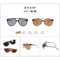 ราคา OASIS แว่นตากันแดด รุ่น AMSG-4714 แว่นกันแดด UV400 แว่น ทรงแฟชั่น แว่นตาดำ สีดำ, น้ำตาล (1734401993243789248)