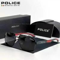 ราคา แว่นกันแดด POLICE แฟชั่นเรโทรโพลาไรซ์สำหรับผู้ชาย เหมาะสำหรับการตกปลาและขับรถ (1733158872632165581)