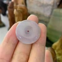 ราคา จี้หยกสีม่วง วงกลมเต็ม​​​​ สร้อยคอ หยก พม่า แท้ (1731389555383698920)