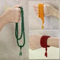 ราคา ลูกประคำสีแดง Huaie หรูหราเบา แหล่งแฟชั่น 108 เม็ด สร้อยคอ ลูกประคำถือทั่วไป (1734104406856271155)