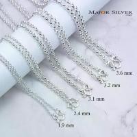 ราคา สร้อยคอเงินแท้92.5 ลายผ่าหวาย ยาว16-24 นิ้ว ตะขอตัวเอ็ม : สร้อยคอ ชุดผ่าหวาย (1734053911518676967)